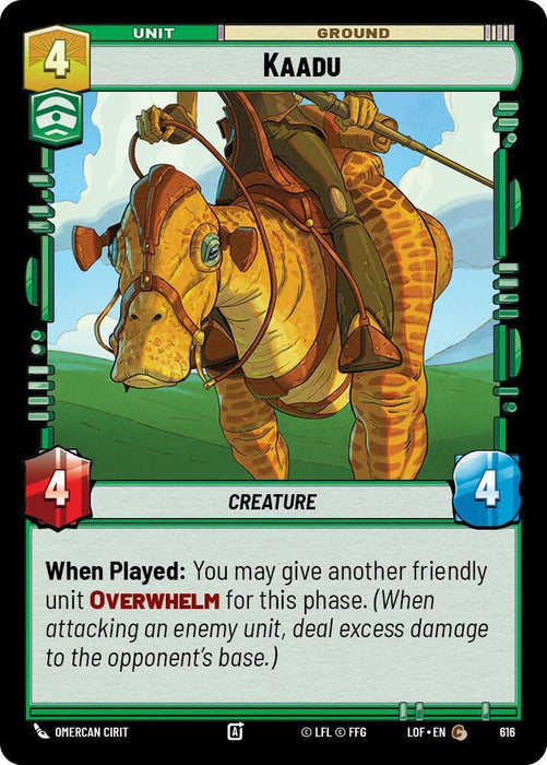 Kaadu (616) (Foil) (616) [Legends of the Force] - for just $0.10! 