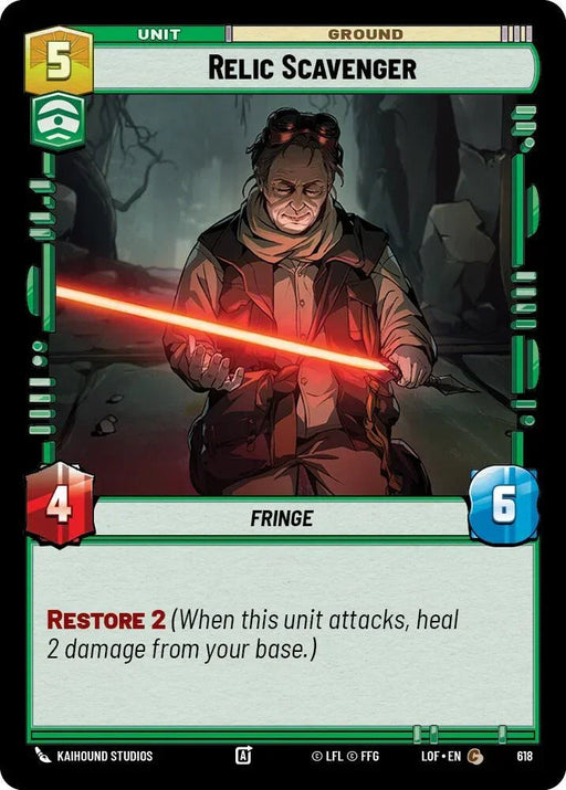 Relic Scavenger (618) (Foil) (618) [Legends of the Force] - for just $0.10! 