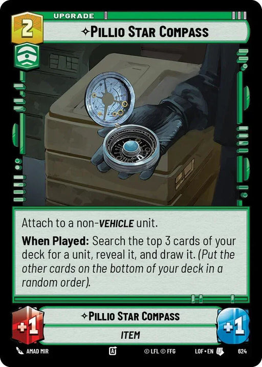 Pillio Star Compass (624) (Foil) (624) [Legends of the Force] - for just $0.10! 