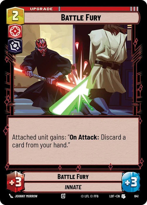 Battle Fury (641) (Foil) (641) [Legends of the Force] - for just $0.10! 