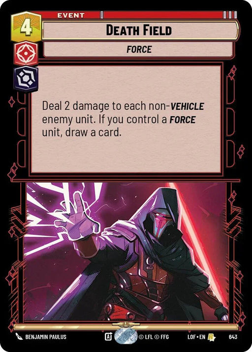 Death Field (643) (Foil) (643) [Legends of the Force] - for just $0.15! 