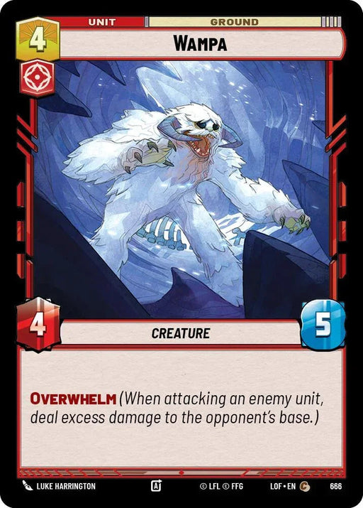 Wampa (666) (Foil) (666) [Legends of the Force] - for just $0.10! 