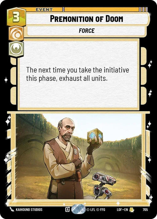 Premonition of Doom (705) (Foil) (705) [Legends of the Force] - for just $0.10! 