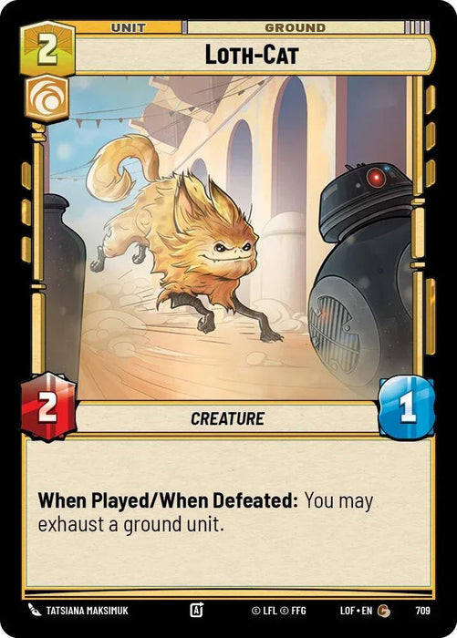 Loth-Cat (709) (Foil) (709) [Legends of the Force] - for just $0.10! 