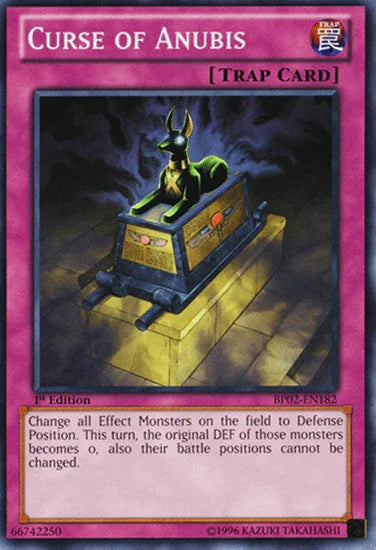Curse of Anubis [BP02-EN182] Mosaic Rare - for just $0.10! 