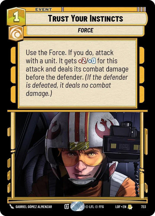 Trust Your Instincts (723) (Foil) (723) [Legends of the Force] - for just $0.15! 