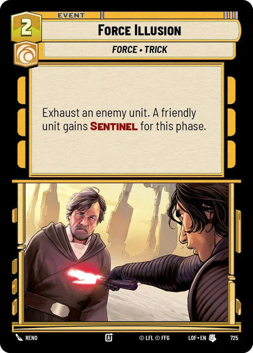 Force Illusion (725) (Foil) (725) [Legends of the Force] - for just $0.10! 