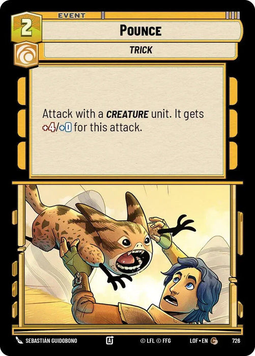 Pounce (726) (Foil) (726) [Legends of the Force] - for just $0.10! 