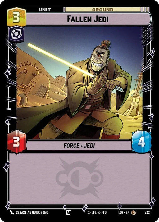 Fallen Jedi (732) (Foil) (732) [Legends of the Force] - for just $0.10! 