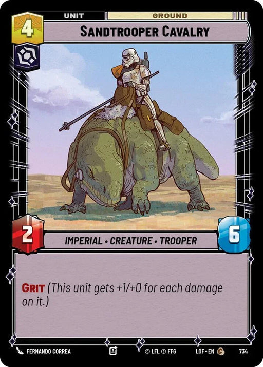 Sandtrooper Cavalry (734) (Foil) (734) [Legends of the Force] - for just $0.10! 