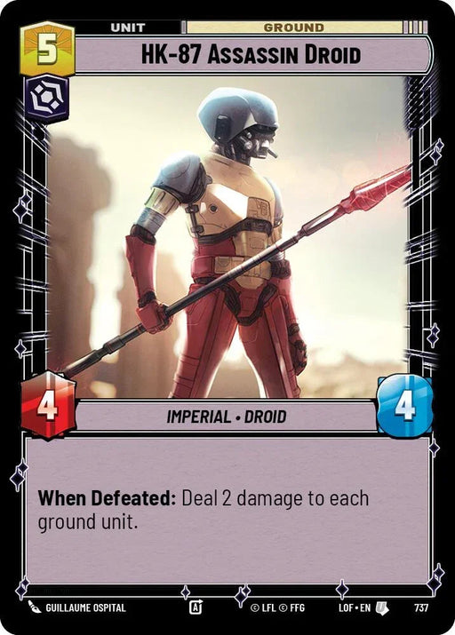 HK-87 Assassin Droid (737) (Foil) (737) [Legends of the Force] - for just $0.10! 