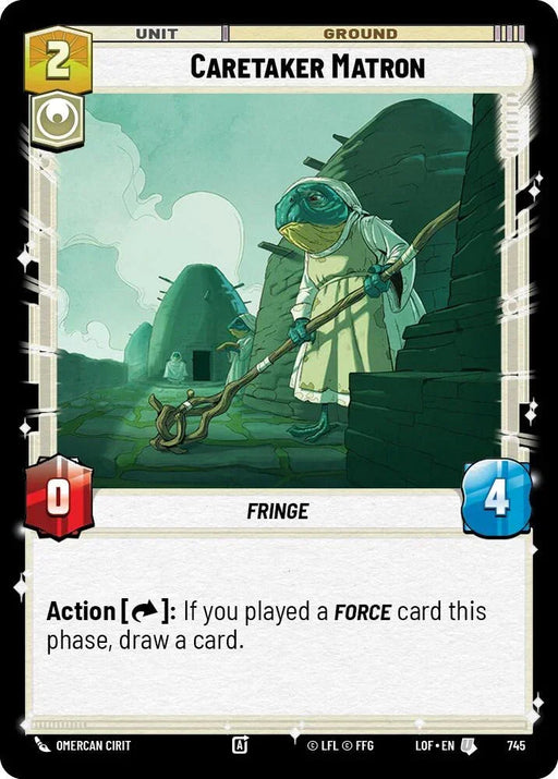 Caretaker Matron (745) (Foil) (745) [Legends of the Force] - for just $0.10! 