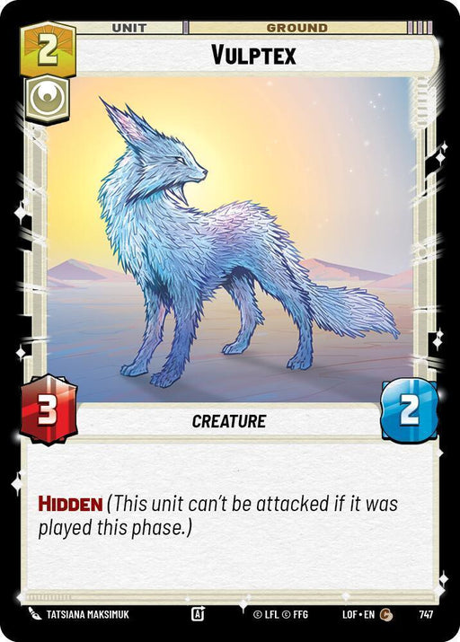 Vulptex (747) (Foil) (747) [Legends of the Force] - for just $0.10! 