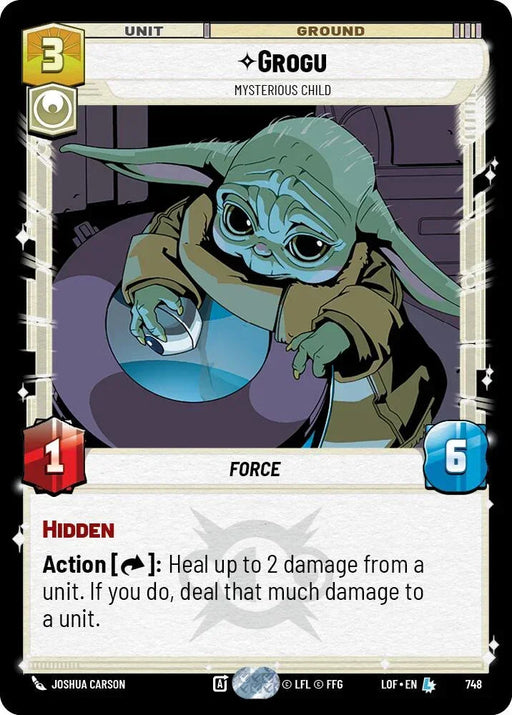 Grogu (748) - Mysterious Child (Foil) (748) [Legends of the Force] - for just $1.20! 
