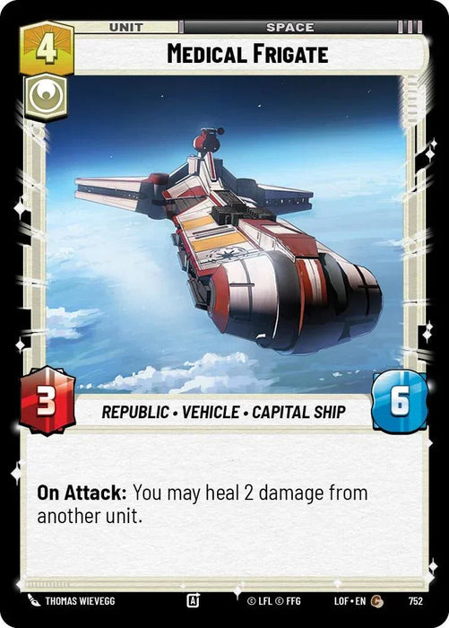 Medical Frigate (752) (Foil) (752) [Legends of the Force] - for just $0.10! 