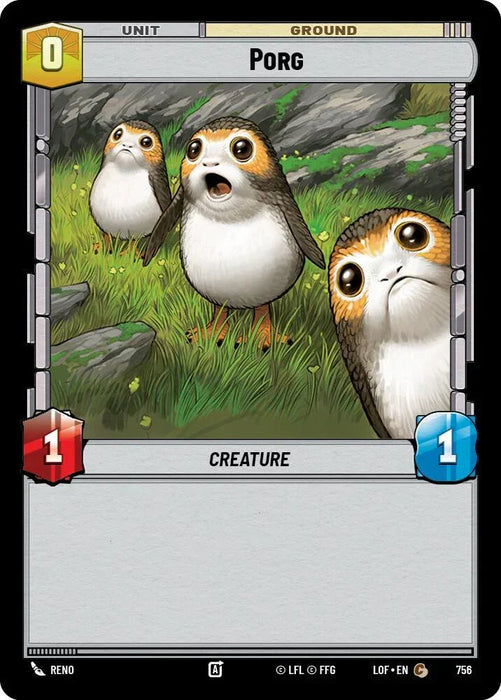 Porg (756) (Foil) (756) [Legends of the Force] - for just $0.10! 