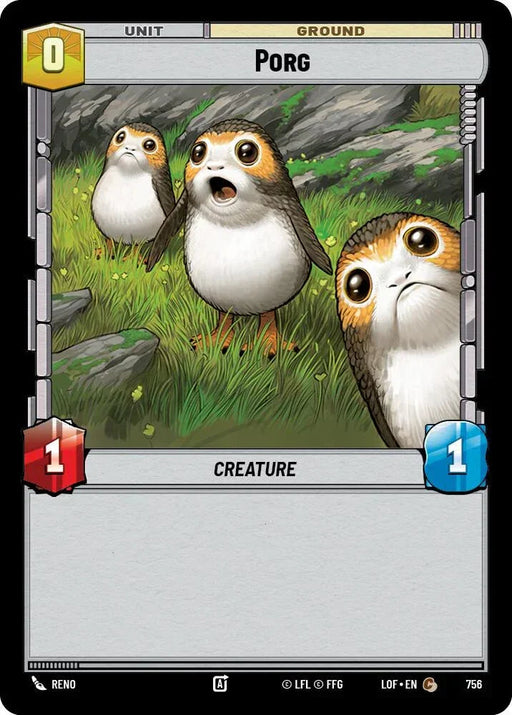 Porg (756) (Foil) (756) [Legends of the Force] - for just $0.10! 