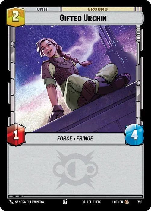 Gifted Urchin (758) (Foil) (758) [Legends of the Force] - for just $0.10! 