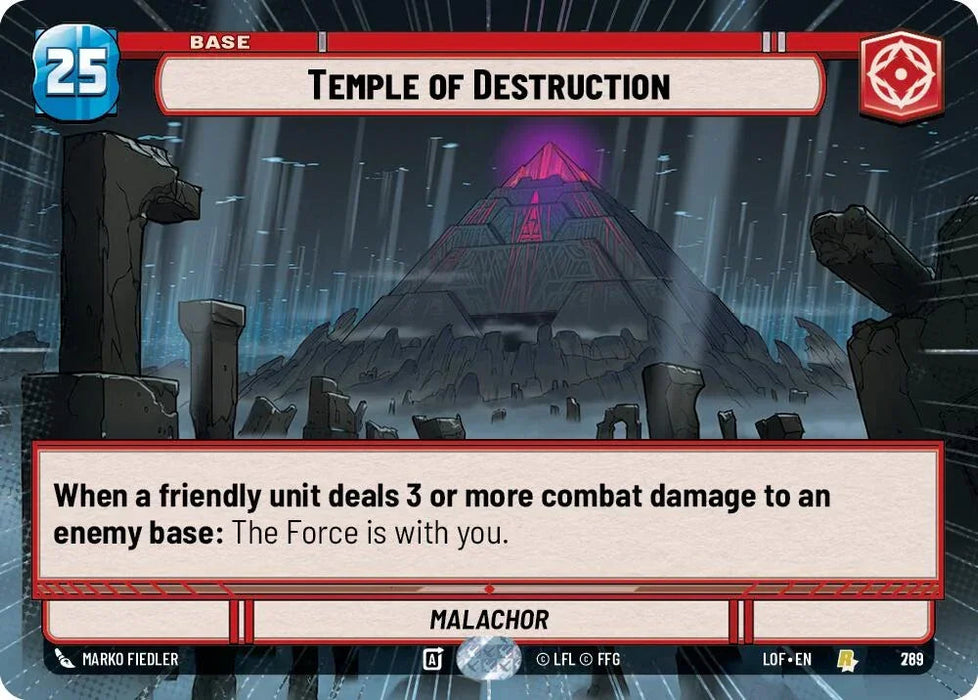 Temple of Destruction (769) (Hyperspace Foil) (769) [Legends of the Force] - for just $1.30! 