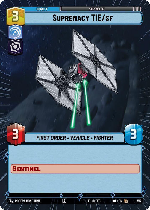 Supremacy TIE/sf (774) (Hyperspace Foil) (774) [Legends of the Force] - for just $0.30! 