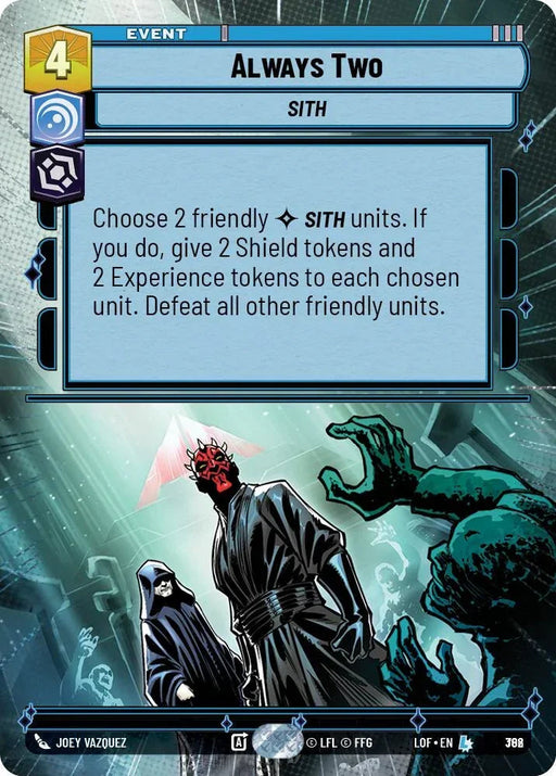Always Two (782) (Hyperspace Foil) (782) [Legends of the Force] - for just $1.50! 