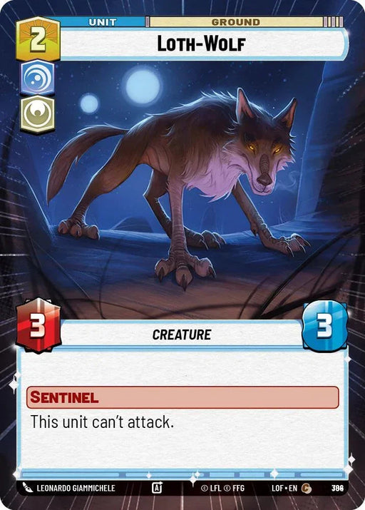 Loth-Wolf (784) (Hyperspace Foil) (784) [Legends of the Force] - for just $0.35! 