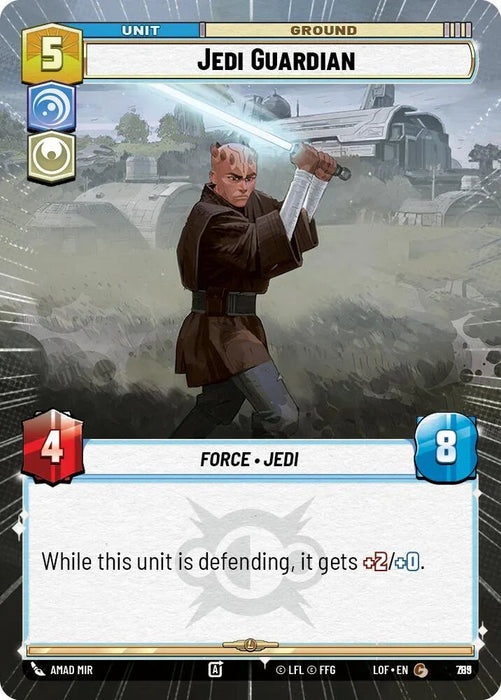 Jedi Guardian (789) (Hyperspace Foil) (789) [Legends of the Force] - for just $0.10! 