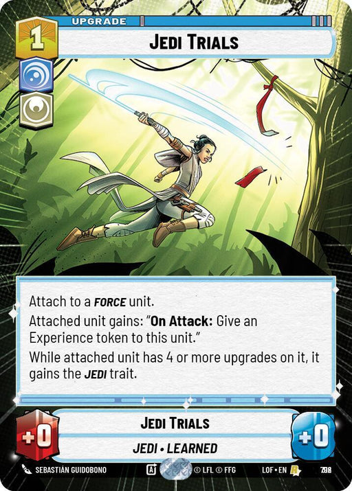 Jedi Trials (792) (Hyperspace Foil) (792) [Legends of the Force] - for just $0.40! 