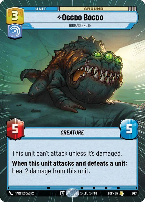 Oggdo Bogdo (803) - Bogano Brute (Hyperspace Foil) (803) [Legends of the Force] - for just $1.65! 
