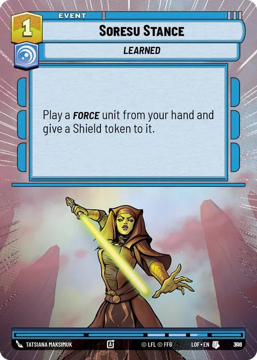 Soresu Stance (816) (Hyperspace Foil) (816) [Legends of the Force] - for just $0.15! 