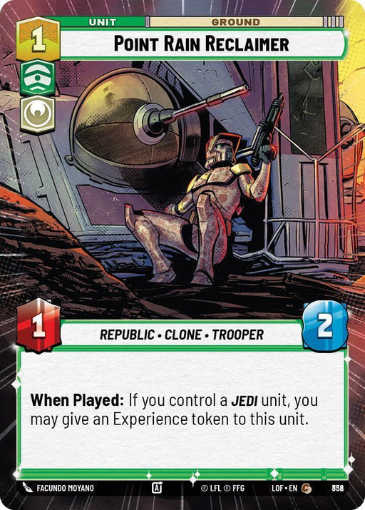Point Rain Reclaimer (832) (Hyperspace Foil) (832) [Legends of the Force] - for just $0.10! 