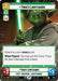 Yoda's Lightsaber (842) (Hyperspace Foil) (842) [Legends of the Force] - for just $2.45! 