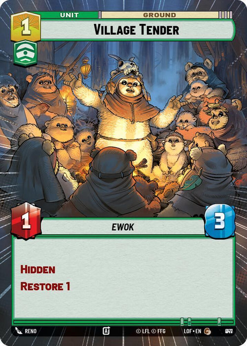 Village Tender (847) (Hyperspace Foil) (847) [Legends of the Force] - for just $0.10! 