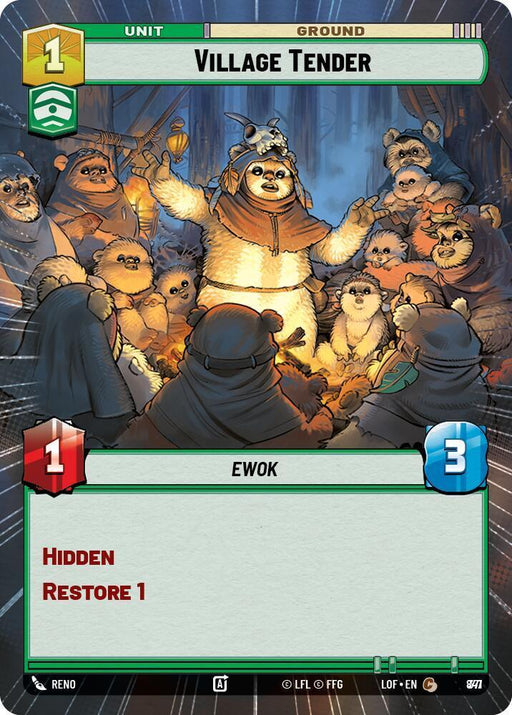 Village Tender (847) (Hyperspace Foil) (847) [Legends of the Force] - for just $0.10! 