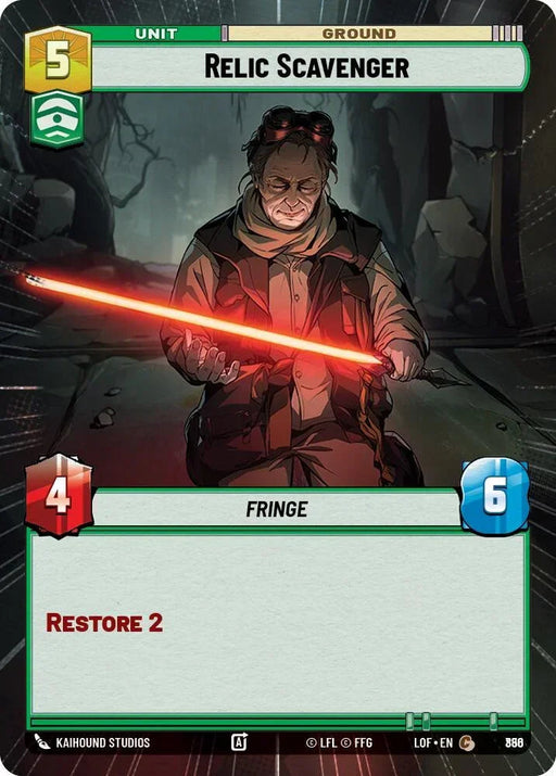 Relic Scavenger (856) (Hyperspace Foil) (856) [Legends of the Force] - for just $0.10! 