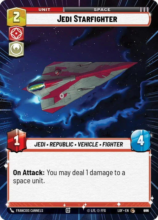 Jedi Starfighter (884) (Hyperspace Foil) (884) [Legends of the Force] - for just $0.15! 