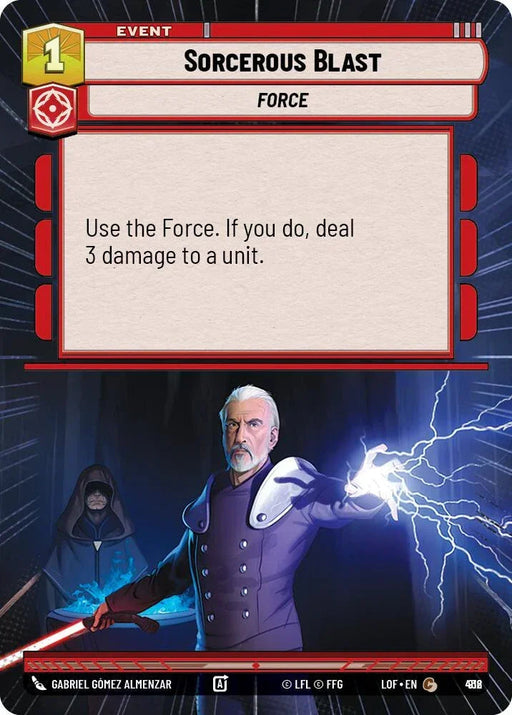 Sorcerous Blast (912) (Hyperspace Foil) (912) [Legends of the Force] - for just $0.20! 