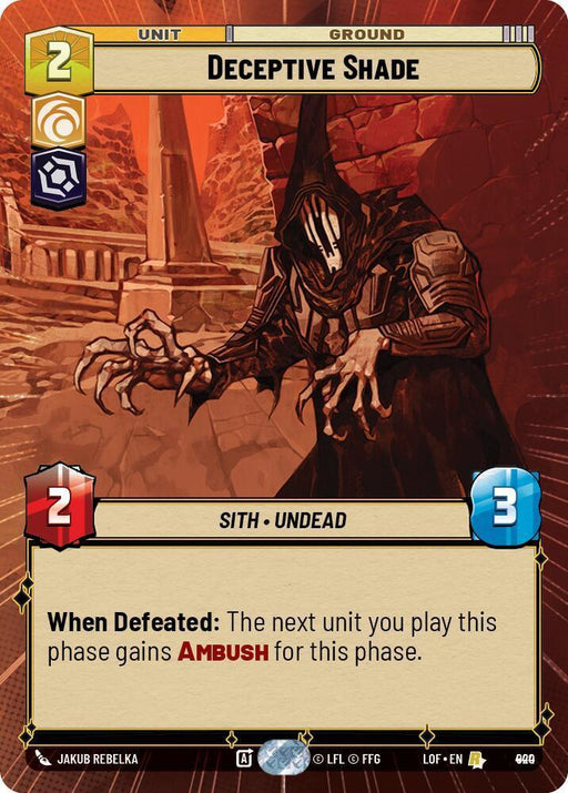 Deceptive Shade (920) (Hyperspace Foil) (920) [Legends of the Force] - for just $0.50! 