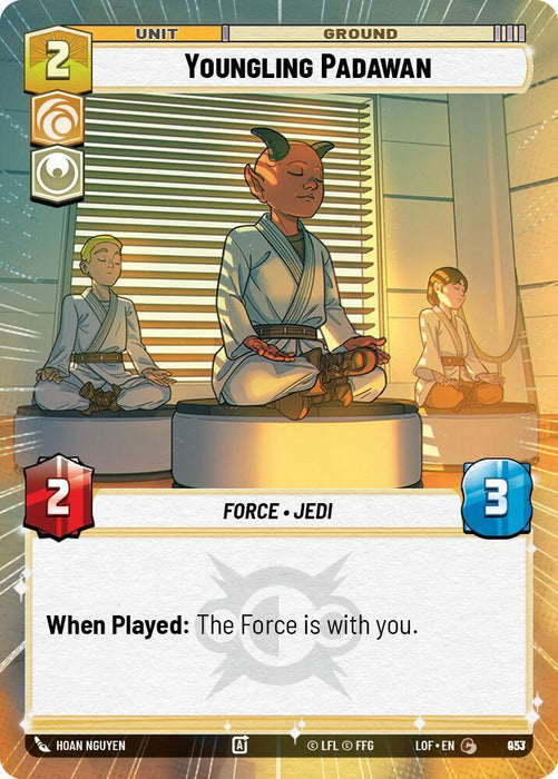 Youngling Padawan (933) (Hyperspace Foil) (933) [Legends of the Force] - for just $0.20! 