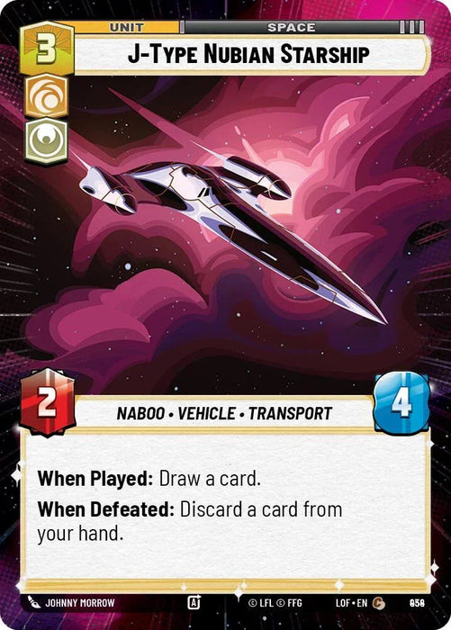 J-Type Nubian Starship (934) (Hyperspace Foil) (934) [Legends of the Force] - for just $0.15! 