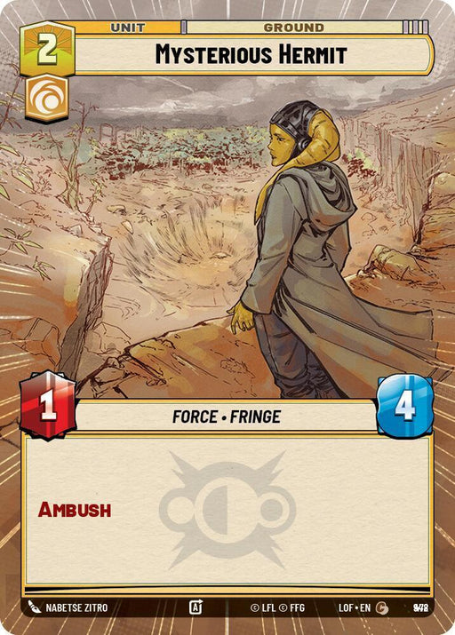 Mysterious Hermit (948) (Hyperspace Foil) (948) [Legends of the Force] - for just $0.10! 