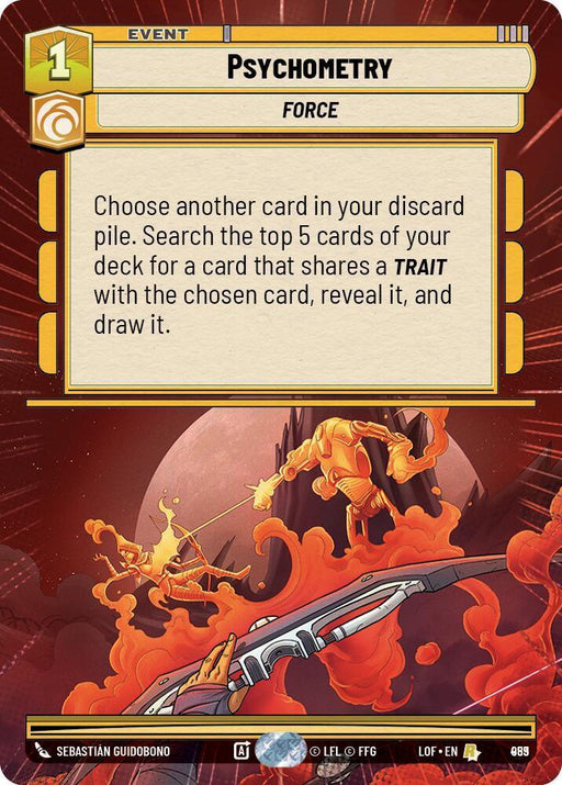 Psychometry (959) (Hyperspace Foil) (959) [Legends of the Force] - for just $0.35! 