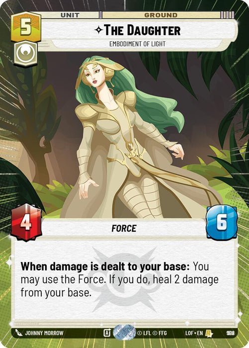 The Daughter (992) - Embodiment of Light (Hyperspace Foil) (992) [Legends of the Force] - for just $0.70! 