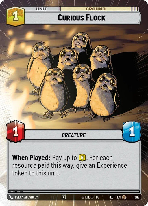Curious Flock (995) (Hyperspace Foil) (995) [Legends of the Force] - for just $0.15! 