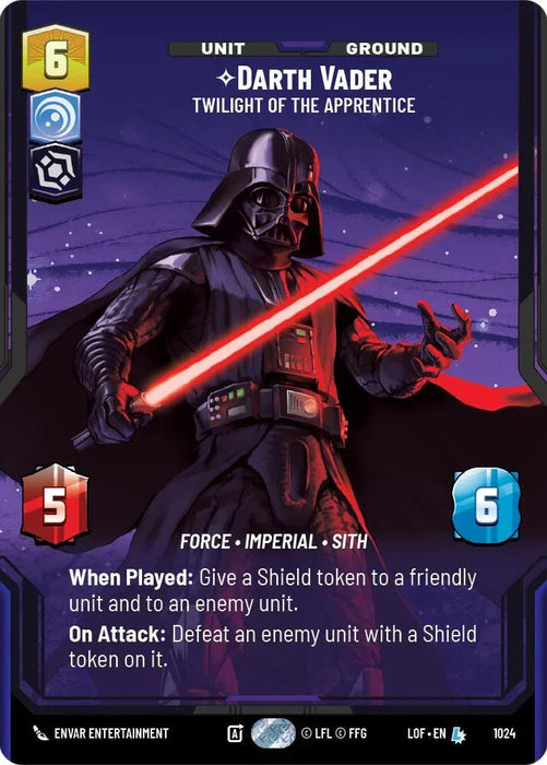 Darth Vader (1024) - Twilight of the Apprentice (Prestige) (1024) [Legends of the Force] - for just $7.20! 