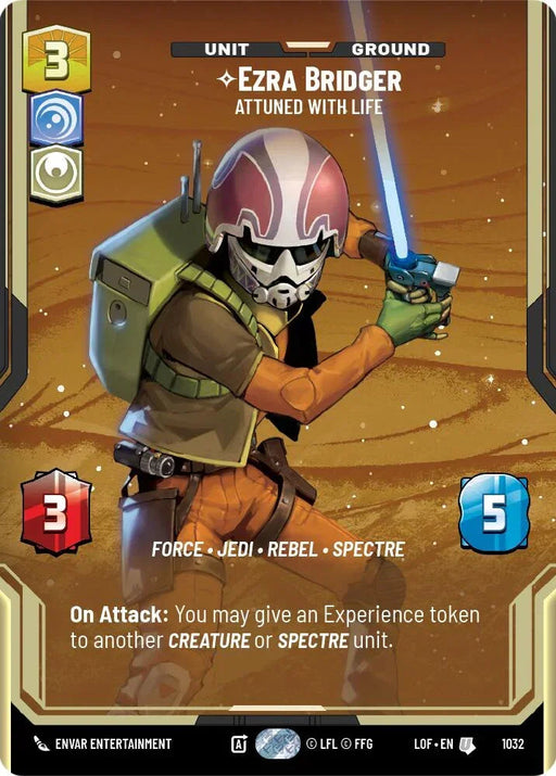 Ezra Bridger (1032) - Attuned With Life (Prestige) (1032) [Legends of the Force] - for just $1.35! 