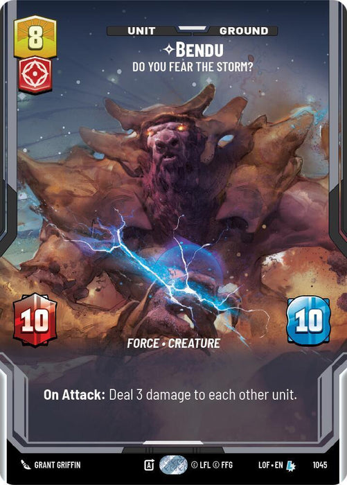 Bendu (1045) - Do You Fear the Storm? (Prestige) (1045) [Legends of the Force] - for just $0.95! 