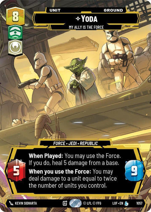 Yoda (1057) - My Ally is the Force (Prestige) (1057) [Legends of the Force] - for just $6.35! 