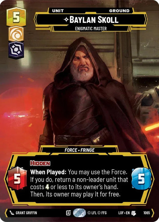 Baylan Skoll (1065) - Enigmatic Master (Prestige) (1065) [Legends of the Force] - for just $0.65! 