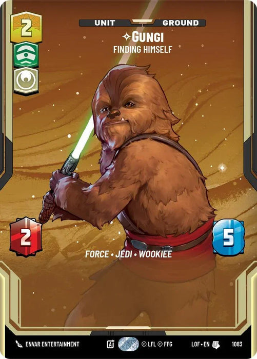 Gungi (1083) - Finding Himself (Prestige Foil) (1083) [Legends of the Force] - for just $2.60! 